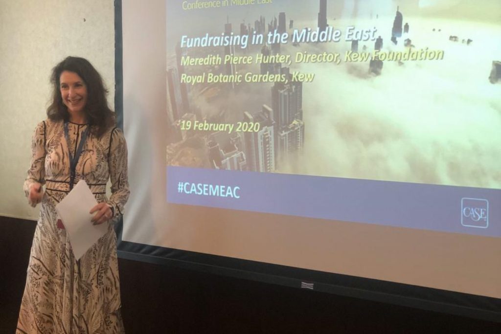 Speaking at a CASE Conference in Dubai